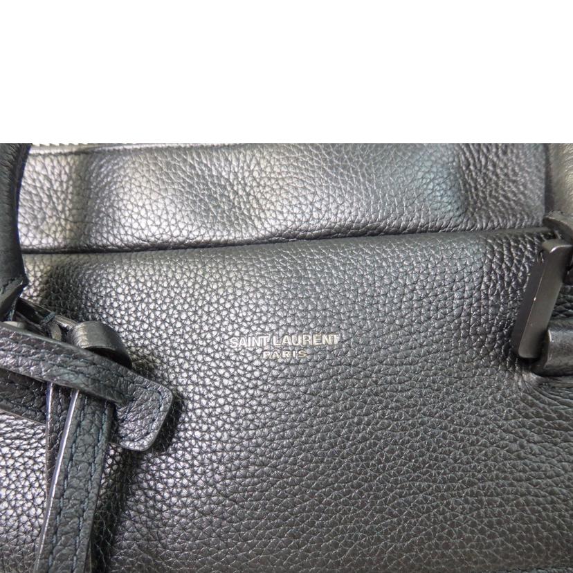 SAINT LAURENT サンローラン/レザーブリーフケース/サック・ド・ジュール/656670 DTI0Z//MAL656670・1020/Aランク/84