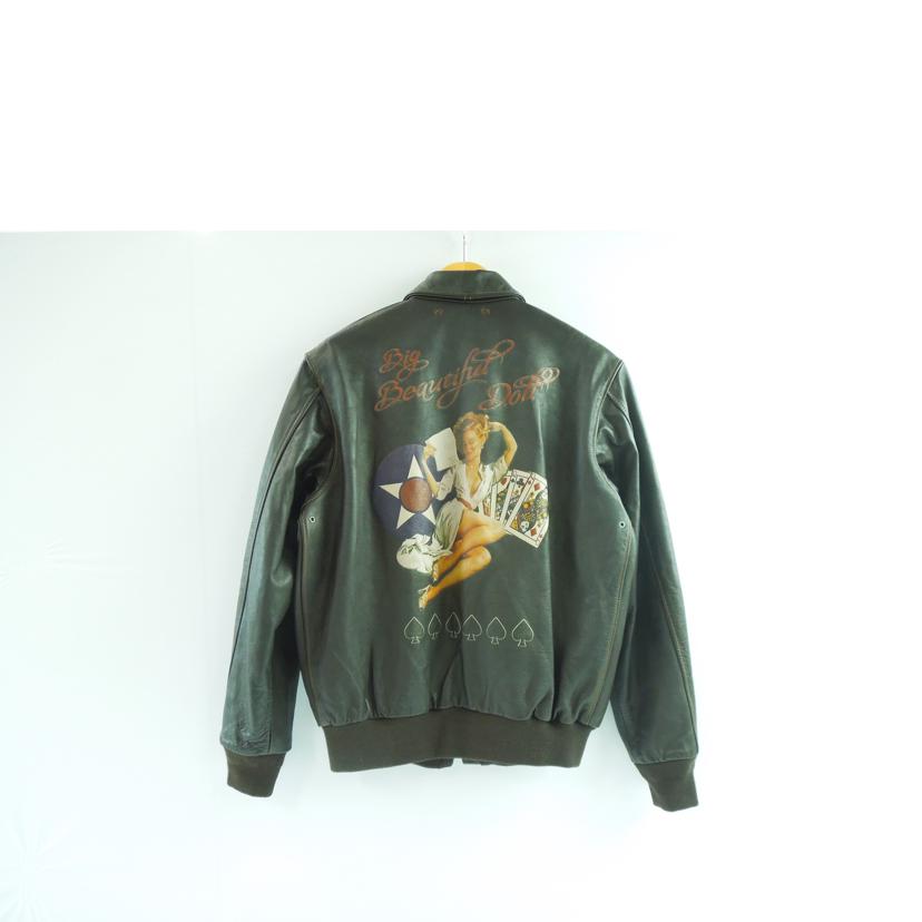 AVIREX AVIREX/AVIREX A-2ビッグビューティフルドールレザーJKT馬革/6191051//Aランク/83