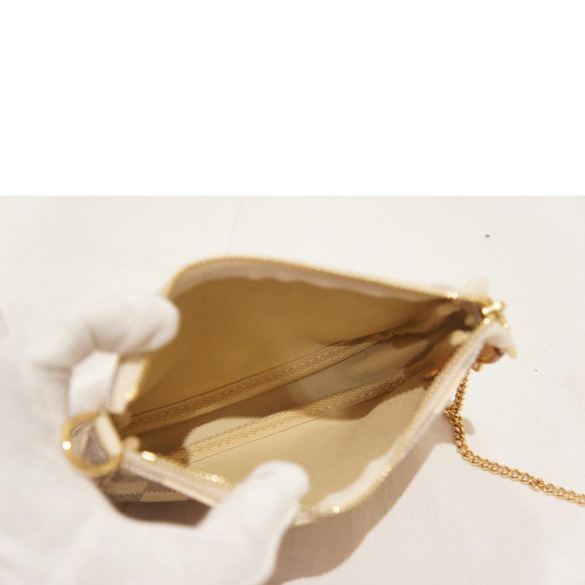 LOUIS VUITTON ルイ・ヴィトン/ミニポシェットアクセソワール/ダミエ/アズール/N58010//SF2154/ABランク/94