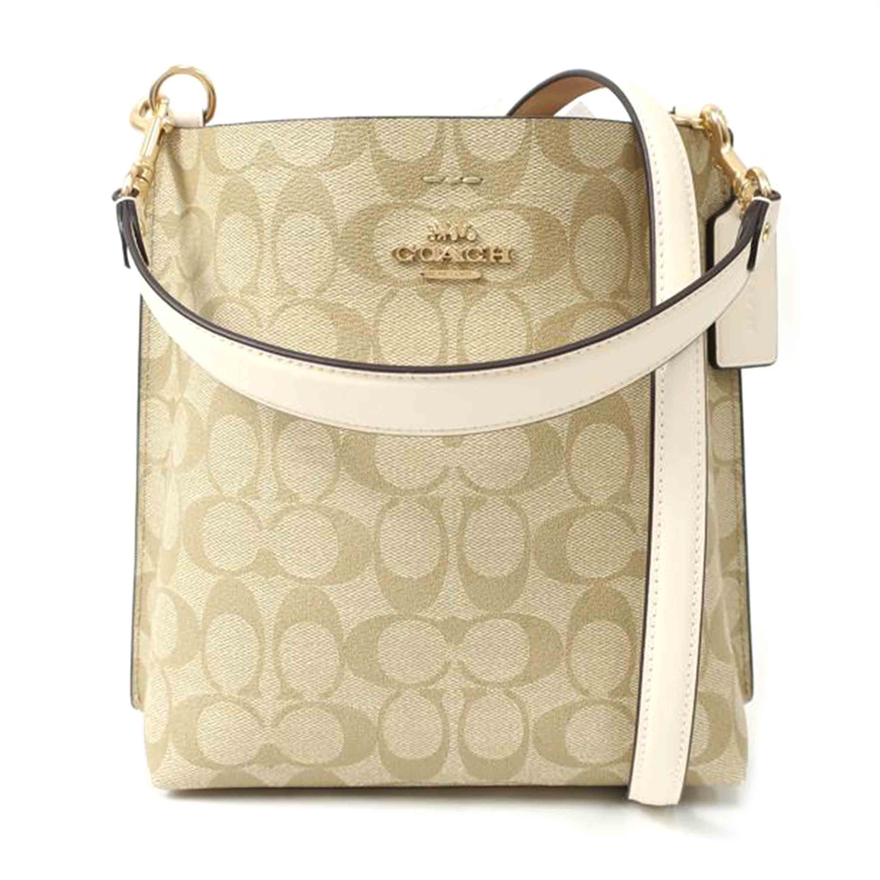 COACH コーチ/シグネチャーショルダーバッグ 2WAY ホワイト/CA582//ABランク/65