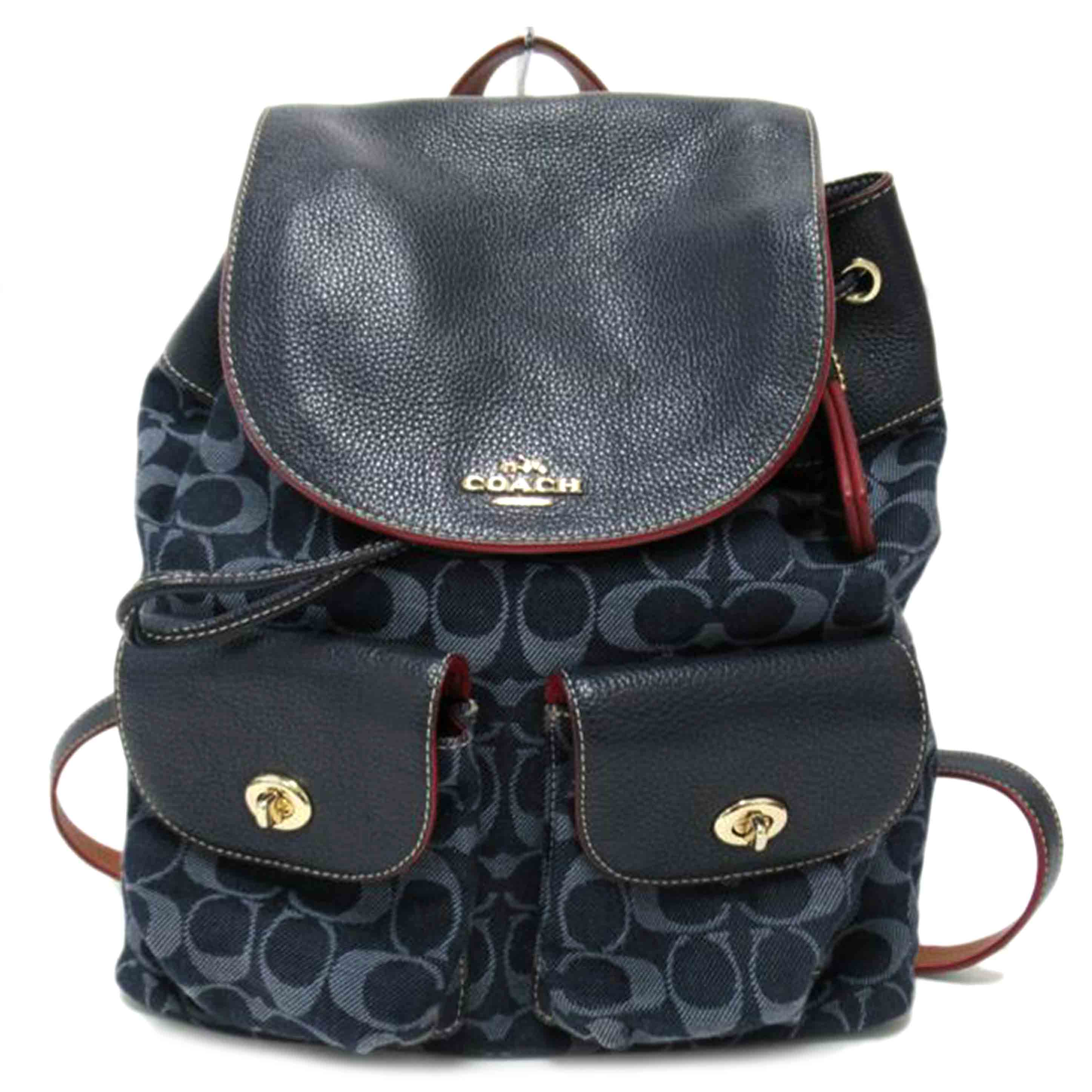 COACH/リュック/デニム・シグネチャー/F37589//L15**/ABランク/63