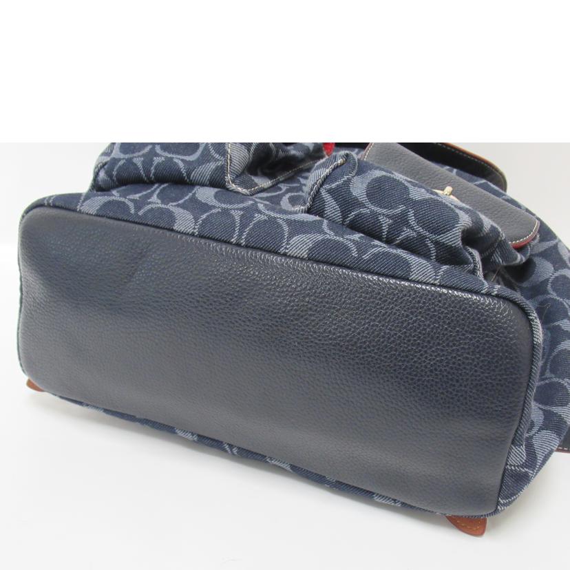 COACH/リュック/デニム・シグネチャー/F37589//L15**/ABランク/63
