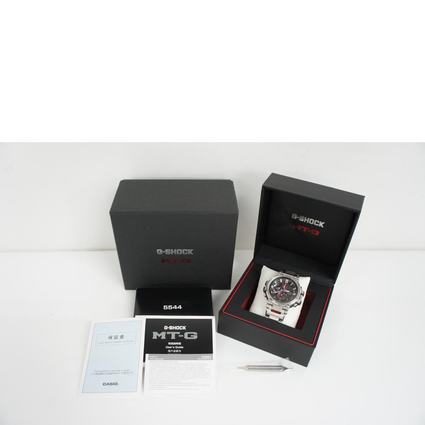 CASIO カシオ/GーSHOCK/電波ソーラー時計/MTG-B1000-1AJF//191262A0051/ABランク/75