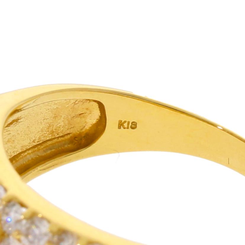 /K18ダイヤリング 2.00/#12//Aランク/75