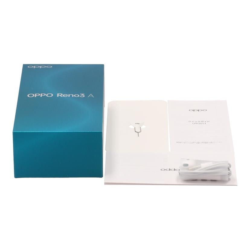 OPPO オッポ/スマートフォン/Reno3 A/CPH2013//7ce00ac/Cランク/83