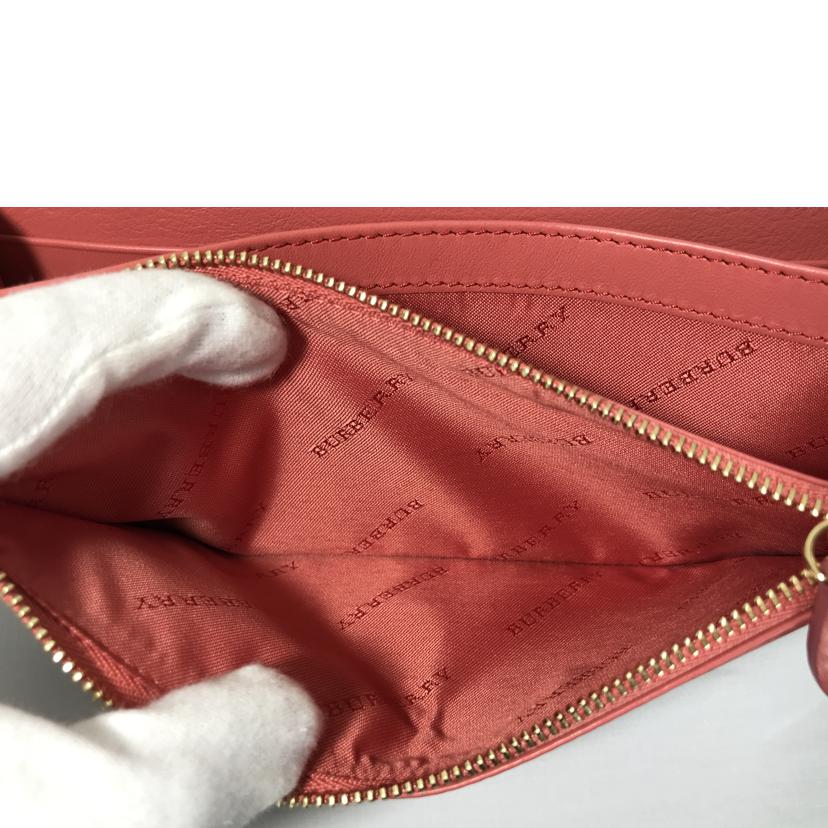 BURBERRY バーバリー/長財布 ホースフェリーチェック/コーラルピンク/3982477//SAランク/51