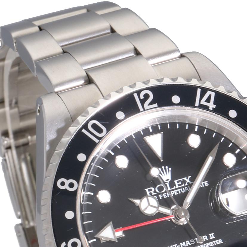 ROLEX ロレックス/GMTマスター2/ブラック/16710//K78****/ABランク/75
