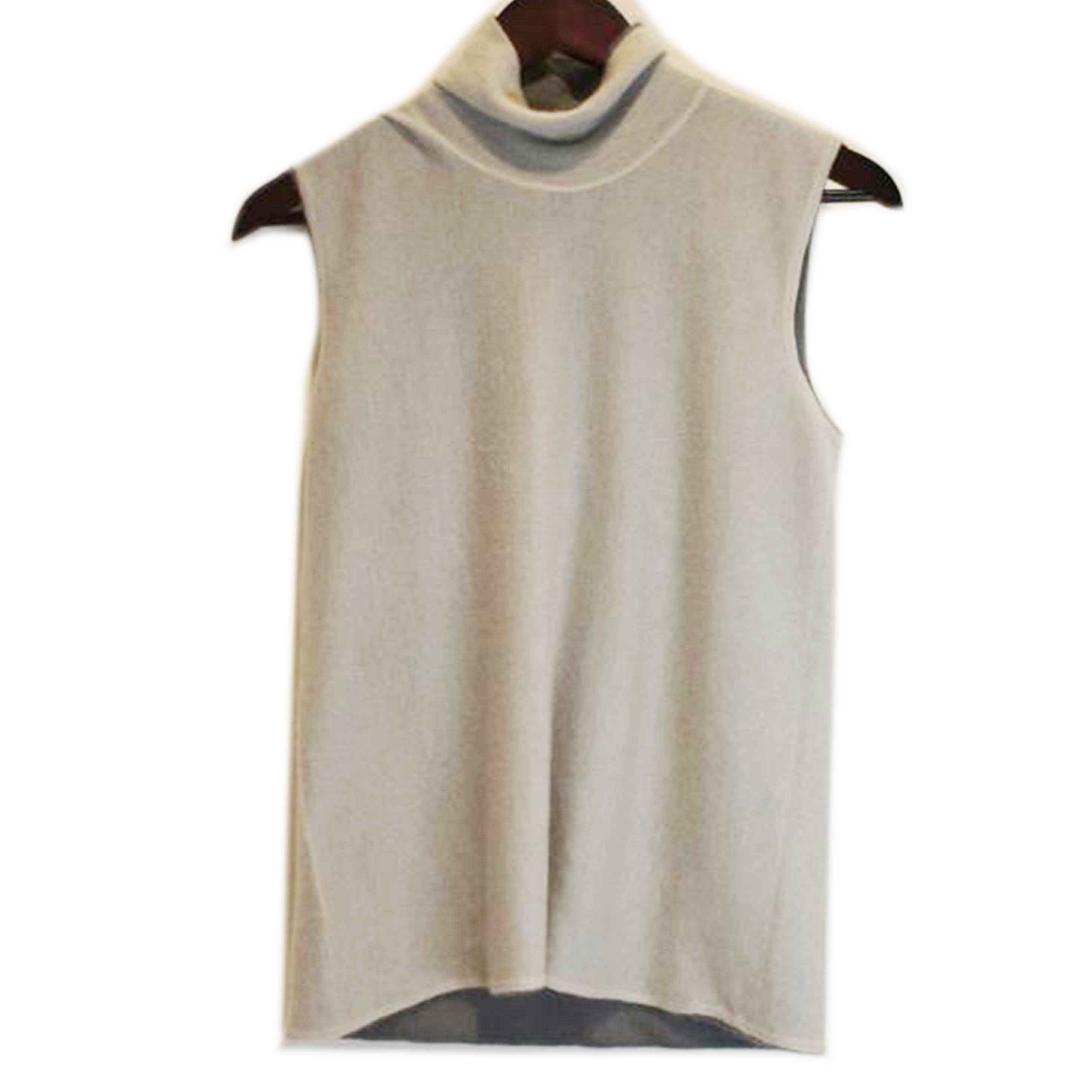 HERMES エルメス/ハイネックノ-スリーブニットマルジェラ期//ABランク/92