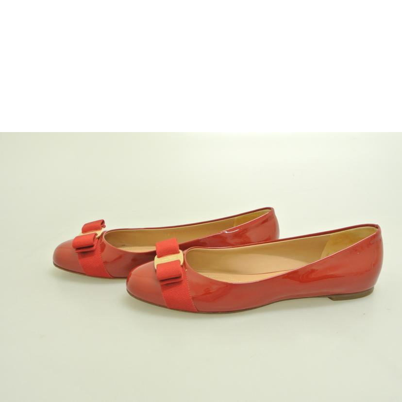 S.Ferragamo フェラガモ/エナメルバレエシューズ/YW 14194//Bランク/87