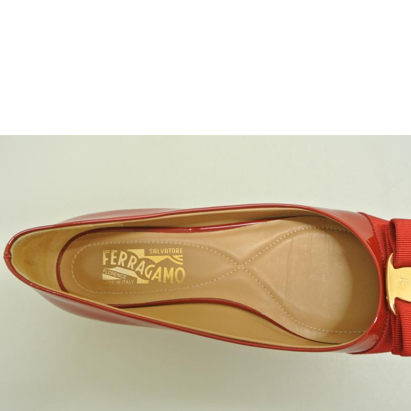 S.Ferragamo フェラガモ/エナメルバレエシューズ/YW 14194//Bランク/87