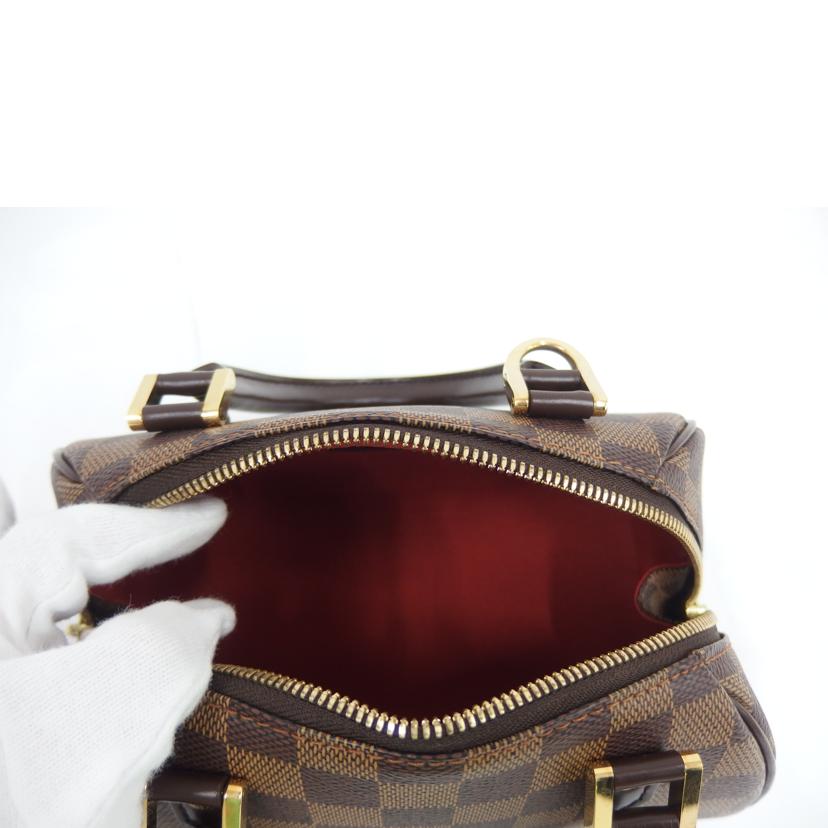 LOUIS VUITTON ルイヴィトン ルイ・ヴィトン ビトン ダミエ・エベヌ 市松模様 ブラウン 茶 ショルダーバッグ ハンドバッグ トートバッグ ブラウン メンズ レディース 定番 人気 LV 斜め掛け 肩がけ/リベラミニ/ダミエ/エベヌ/N41436//CA0***/Aランク/82