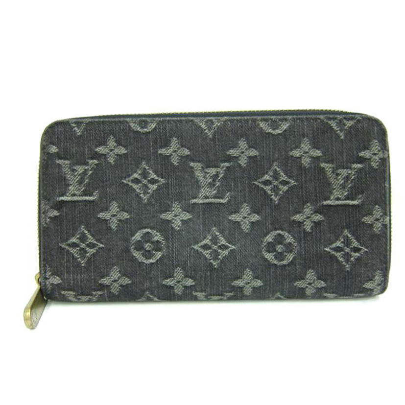 LV ルイヴィトン/デニム/ジッピーウォレット/M95614//CA0058/ABランク/82
