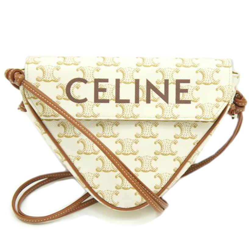CELINE セリーヌ/トリオンフトライアングルショルダー/195902//U-CU-0211/Aランク/75