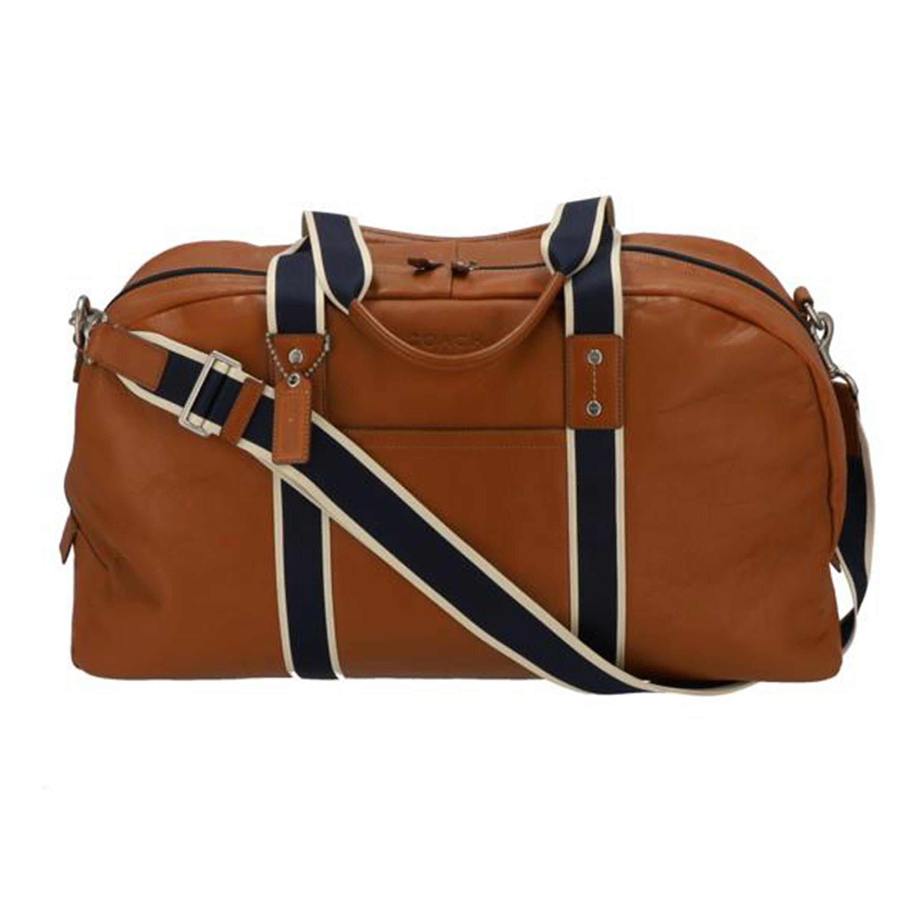 COACH COACH/ヘリテージウェブレザートラベル2WAYボストン/F70561//ND1360/ABランク/75