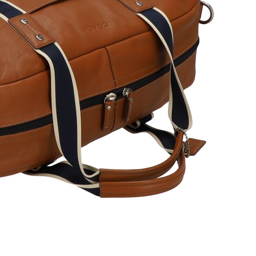 COACH COACH/ヘリテージウェブレザートラベル2WAYボストン/F70561//ND1360/ABランク/75
