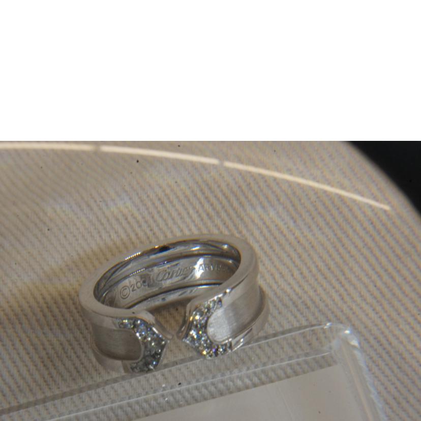 Cartier カルティエ/K18WG/C2リング/ダイヤ//AR1653/ABランク/92