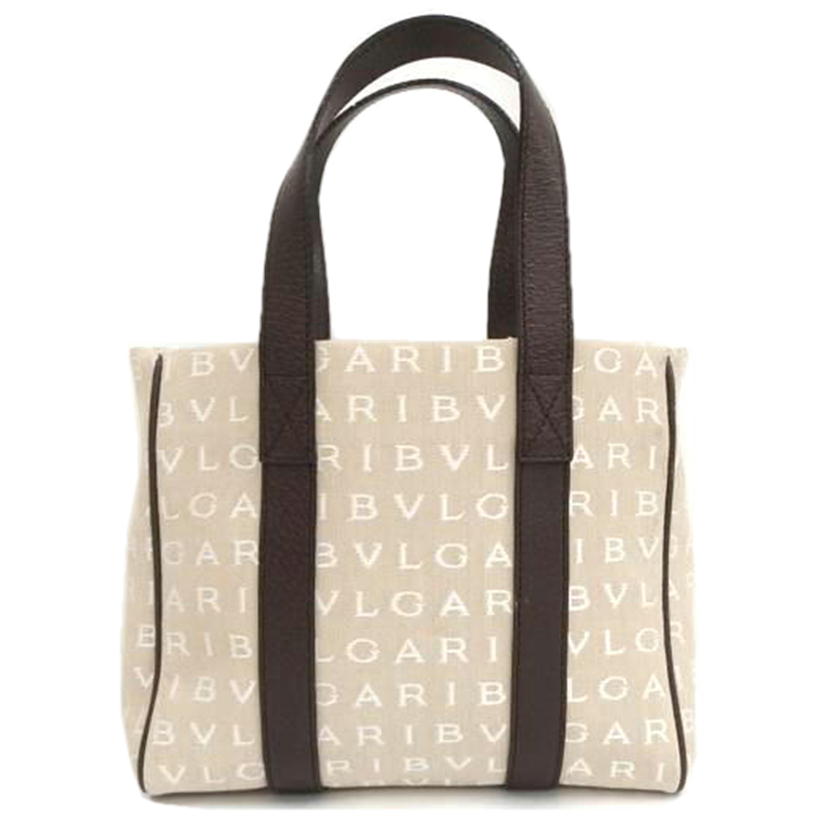 BVLGARI ブルガリ/ロゴマニアキャンバスハンド//MAEREL/ABランク/82