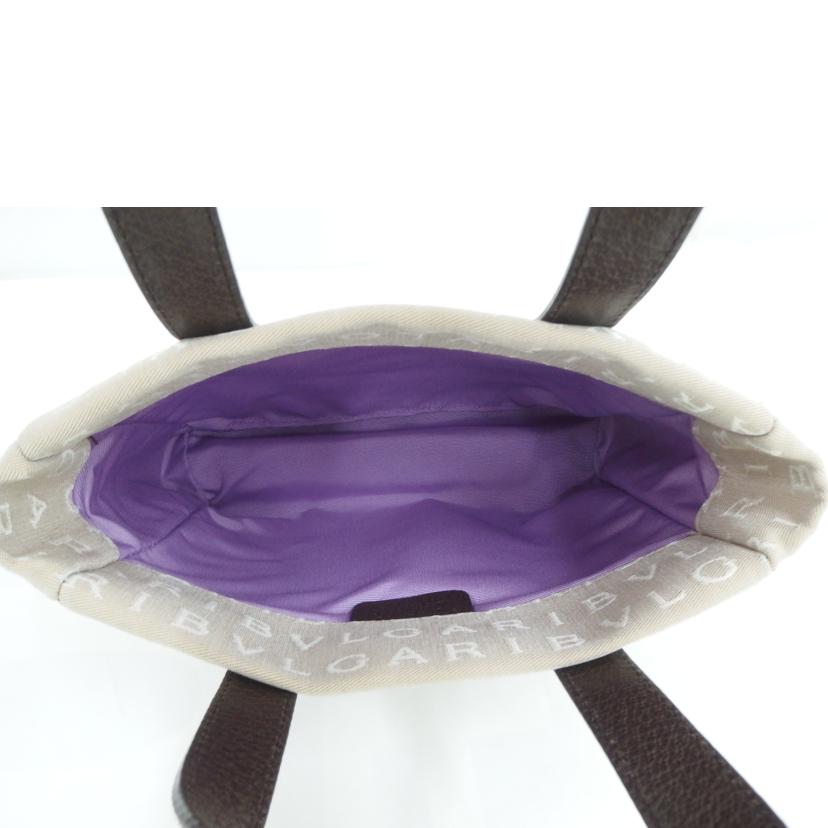 BVLGARI ブルガリ/ロゴマニアキャンバスハンド//MAEREL/ABランク/82