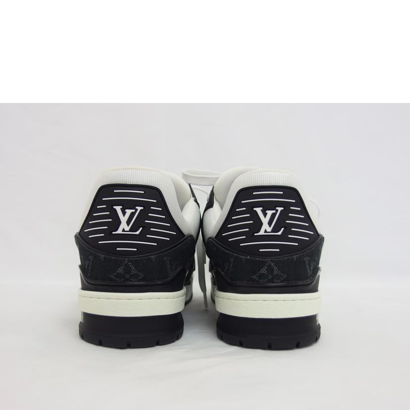 LV ルイヴィトン/トレイナー・ラインスニーカー/モノグラム/デニム/1A9JG9//MS0262/Aランク/04