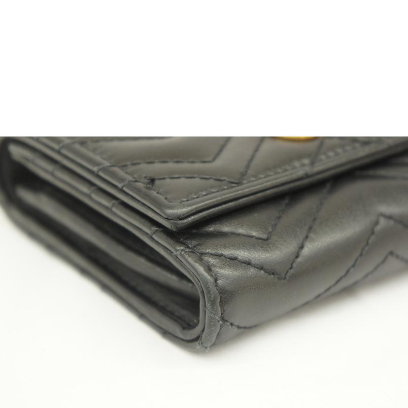 GUCCI グッチ/GGマーモントコンパクトウォレット/598629//2149/Bランク/05