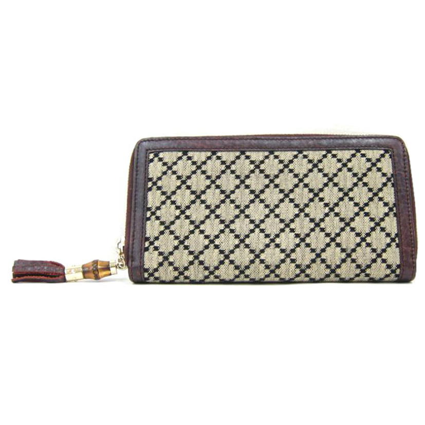 GUCCI グッチ/キャンバスラウンドファスナー長財布/224253//2149/ABランク/82
