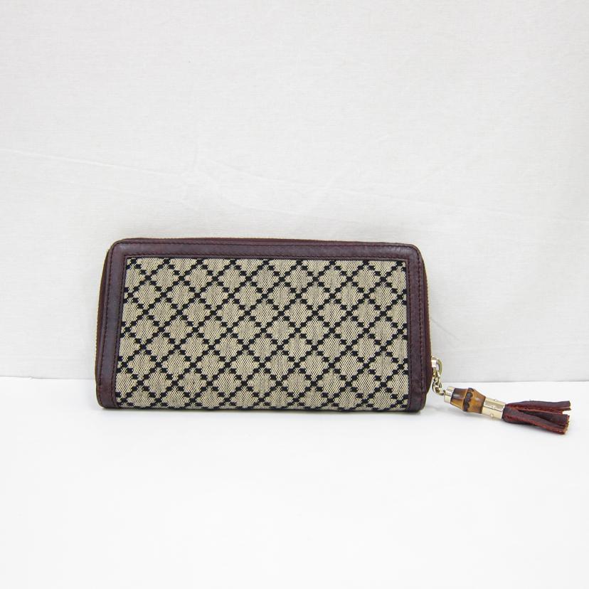 GUCCI グッチ/キャンバスラウンドファスナー長財布/224253//2149/ABランク/82