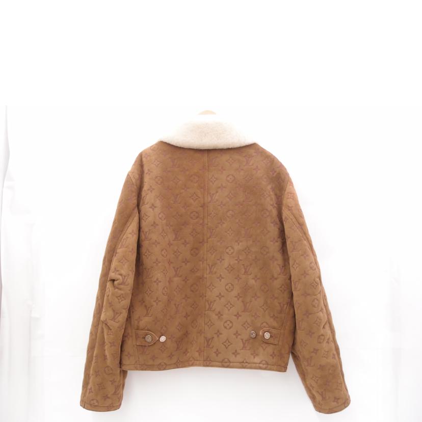 LOUIS VUITTON ルイヴィトン/LV シアリングエンボス モノグラム ムートンジャケット 20AW/HJL62EYGL//Aランク/69