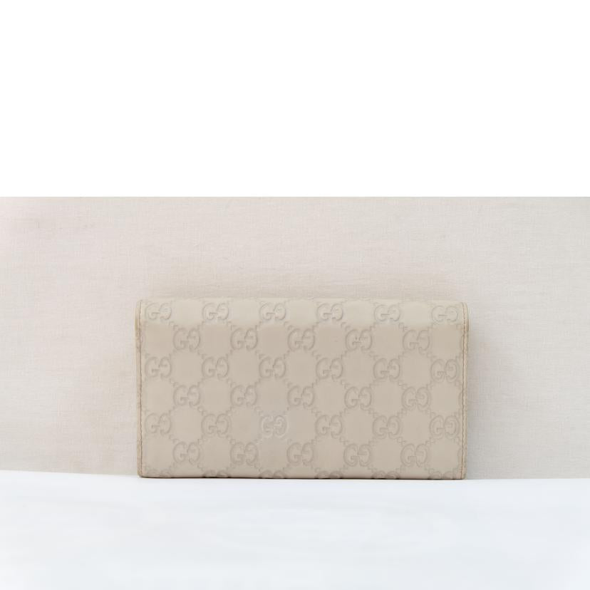 GUCCI グッチ/シマレザーラブリーハート二つ折長財布/251861//0959/Bランク/71