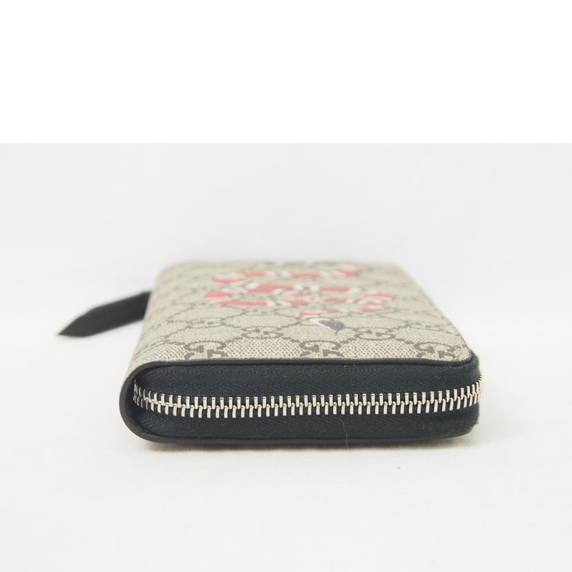 GUCCI グッチ/キングスネークプリント/ラウンドファスナー長財布/451273//2778/ABランク/78