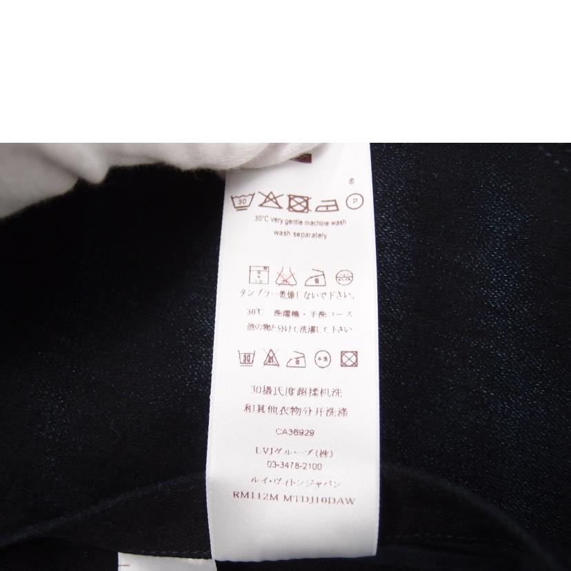 LOUIS VUITTON ルイヴィトン/LV デニムロゴボタン付ジャケット/RM112M MTEJ10DAW//SAランク/69