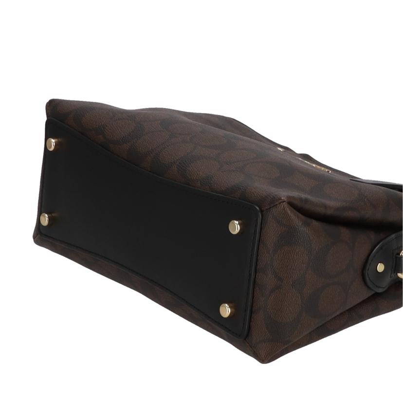 COACH コーチ/ミニリリーキャリーオール2WAYバッグ/91494//E22**/Aランク/09