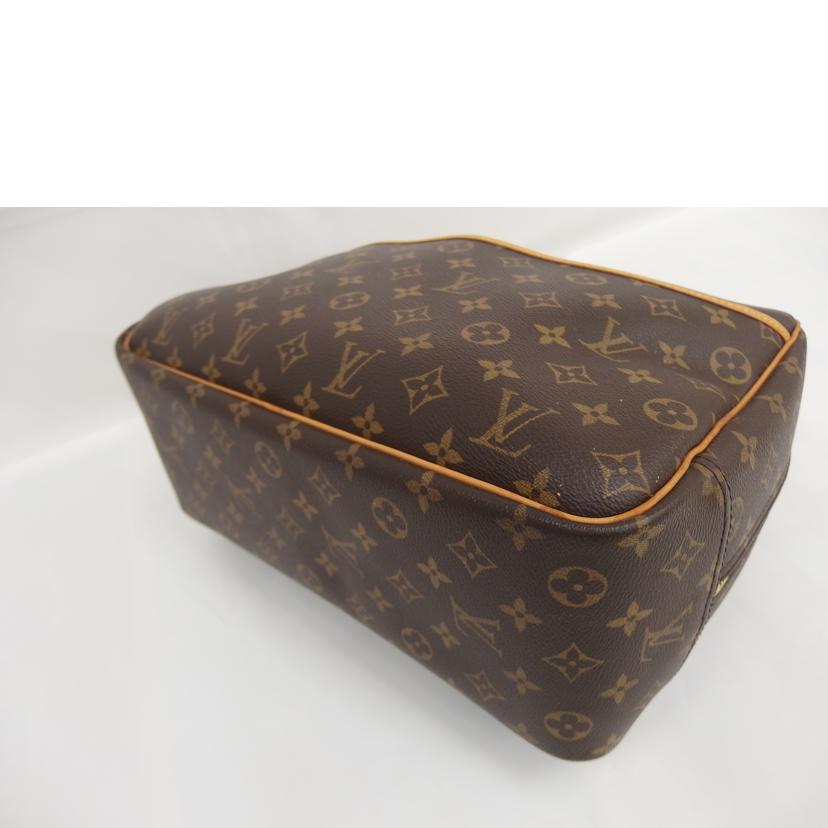 LOUIS VUITTON ルイヴィトン ルイ・ヴィトン ビトン ショルダーバッグ ハンドバッグ トートバッグ ブラウン メンズ レディース 定番 人気 LV 斜め掛け 肩がけ/ボーリング・ヴァニティ 旧ドーヴィル/モノグラム/M47270//MB0***/ABランク/82