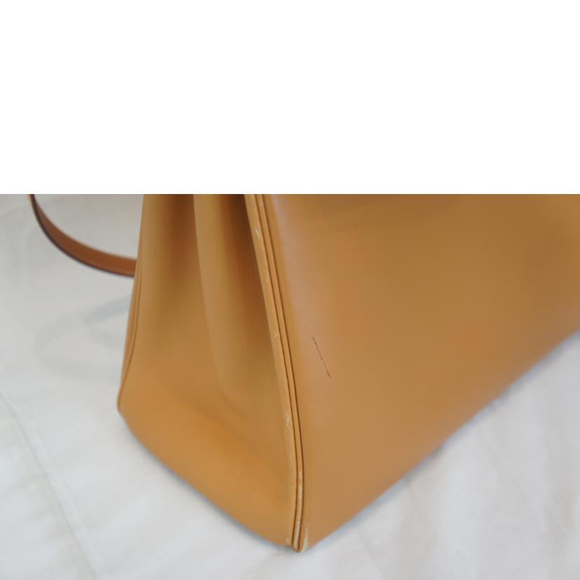 HERMES エルメス/ケリー35/スイフト/ナチュラル//□G刻/ABランク/93