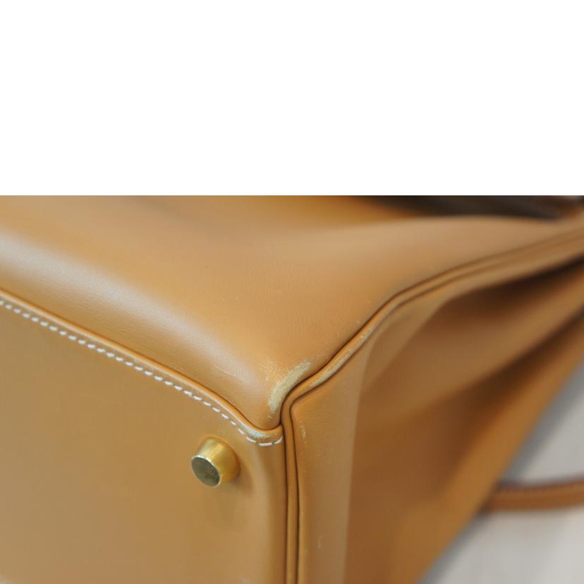 HERMES エルメス/ケリー35/スイフト/ナチュラル//□G刻/ABランク/93