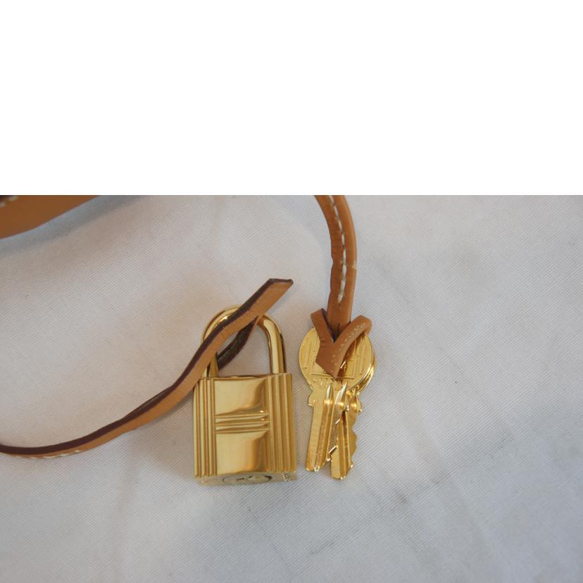 HERMES エルメス/ケリー35/スイフト/ナチュラル//□G刻/ABランク/93