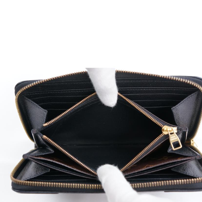 LV ルイヴィトン/ジッピーウォレット・レティーロ/モノグラム/ノワール/M61855//MI1***/ABランク/67