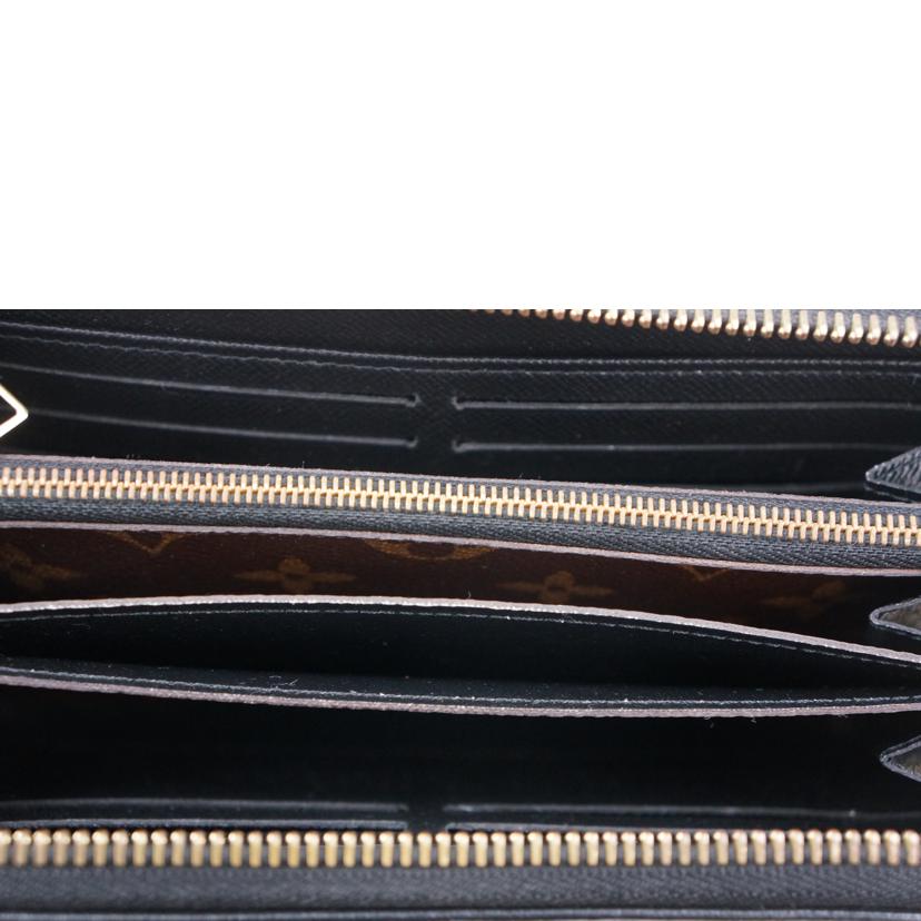 LV ルイヴィトン/ジッピーウォレット・レティーロ/モノグラム/ノワール/M61855//MI1***/ABランク/67