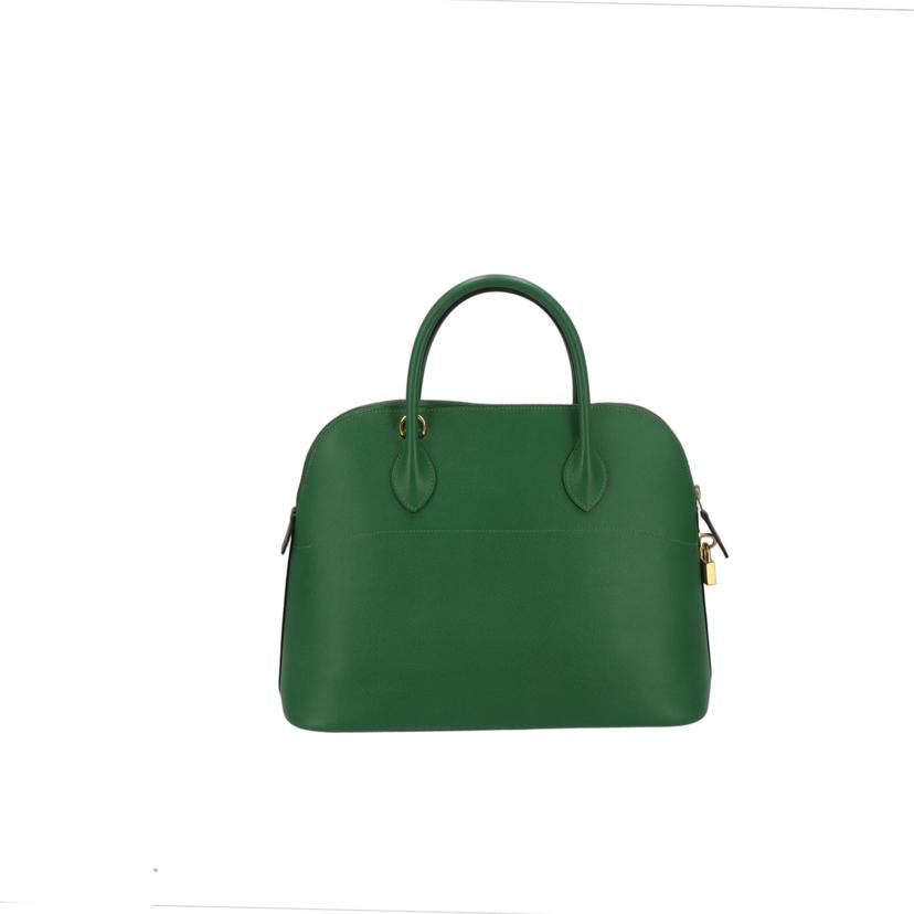 HERMES エルメス/ボリード35/クシュベル/グリーン/GD金具//○Y刻印 0C/ABランク/75