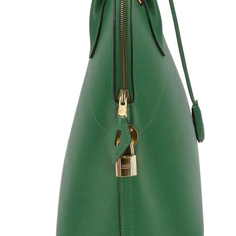 HERMES エルメス/ボリード35/クシュベル/グリーン/GD金具//○Y刻印 0C/ABランク/75
