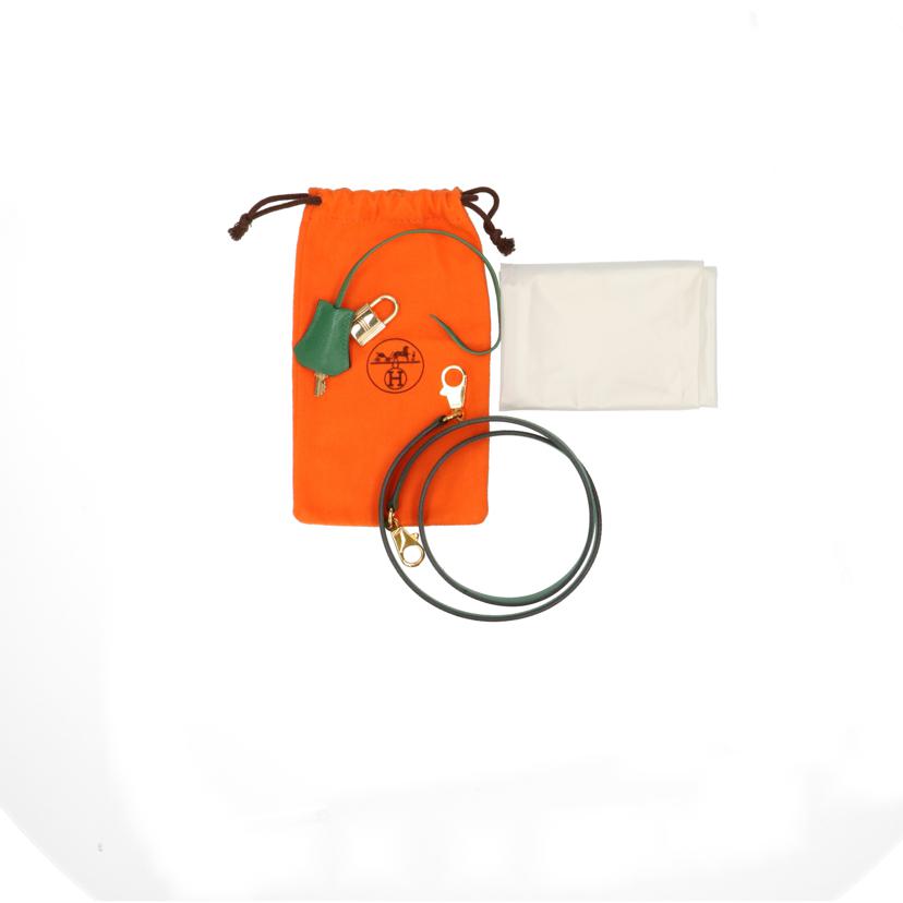 HERMES エルメス/ボリード35/クシュベル/グリーン/GD金具//○Y刻印 0C/ABランク/75