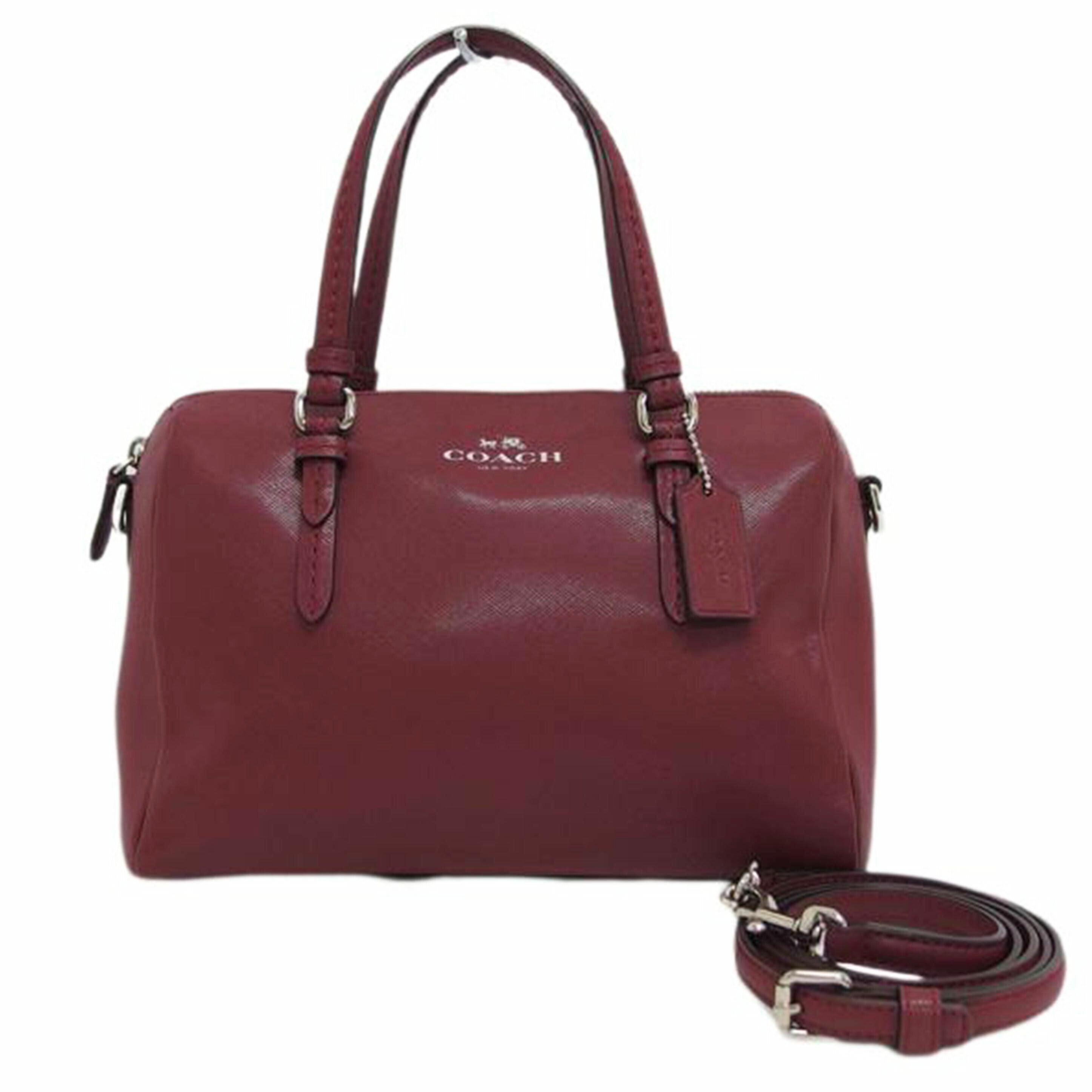 COACH コーチ/ペイトンレザー/2WAYショルダーバッグ/ワインレッド/F50430//F1480/ABランク/04