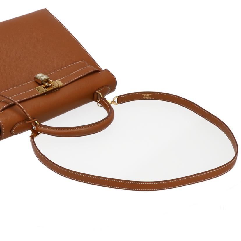 HERMES エルメス/ケリー32/クシュベル/ゴールド/GD金具//○Z刻 20C/Aランク/75
