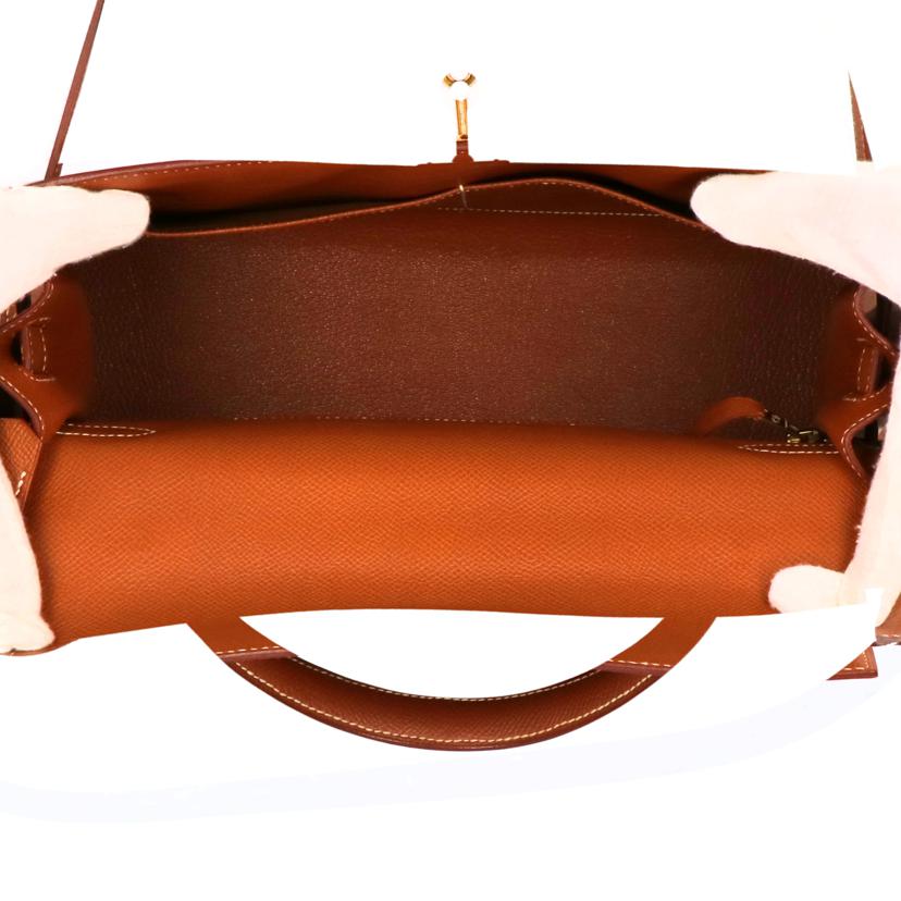 HERMES エルメス/ケリー32/クシュベル/ゴールド/GD金具//○Z刻 20C/Aランク/75