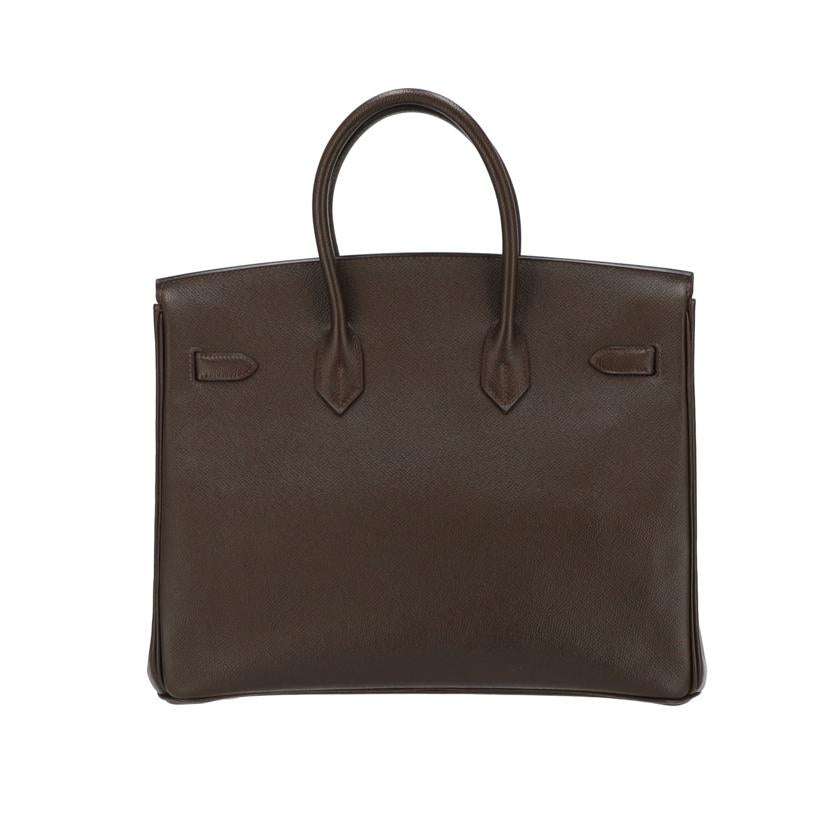 HERMES エルメス/バーキン35/エプソン/ショコラ/GD金具//B □H刻印/Aランク/75