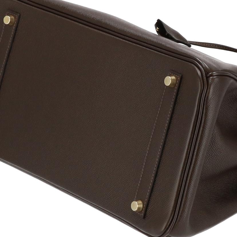 HERMES エルメス/バーキン35/エプソン/ショコラ/GD金具//B □H刻印/Aランク/75