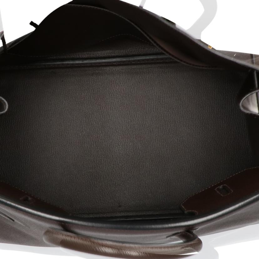 HERMES エルメス/バーキン35/エプソン/ショコラ/GD金具//B □H刻印/Aランク/75