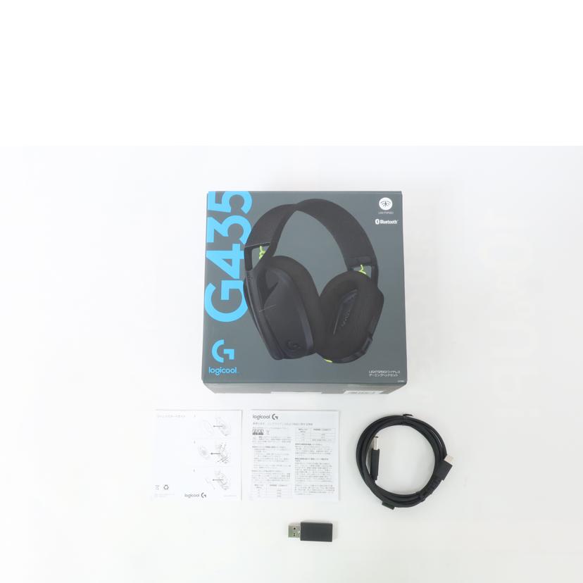 Logicool ロジクール/ヘッドセット/G435//2133MH021129/ABランク/65
