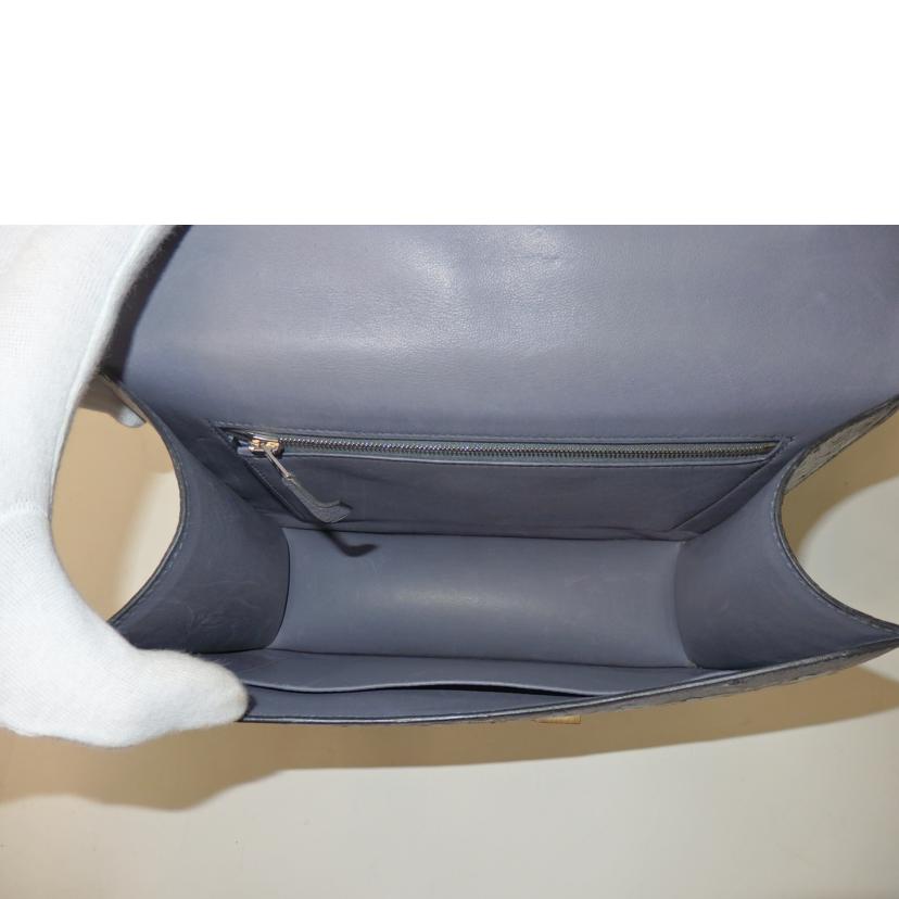 HERMES エルメス/コンスタンス25/オーストリッチ/グリアガット/SV金具//□C刻 4C/Aランク/84