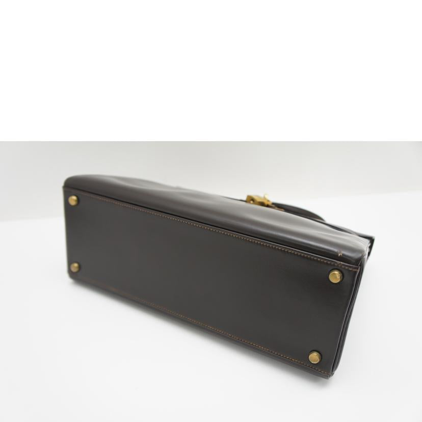 HERMES エルメス/ケリー32/ボックスカーフ//○J刻印/内縫い/ABランク/75