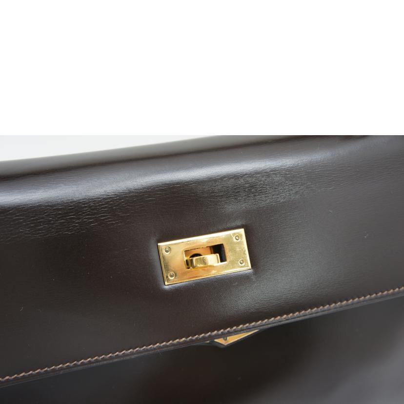 HERMES エルメス/ケリー32/ボックスカーフ//○J刻印/内縫い/ABランク/75